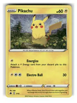 Pikachu 007/015 Holo Promo McDonald's Promos 2022 Pokemon Holo Lightly Played - Image 1