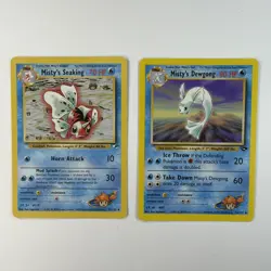 Misty's Dewgong 54/132, Misty’s Seaking 55/132 Gym Challenge, WOTC Pokemon 2000 - Image 1