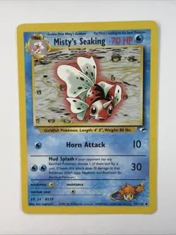Misty's Dewgong 54/132, Misty’s Seaking 55/132 Gym Challenge, WOTC Pokemon 2000 - Image 3