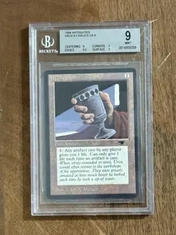 Antiquities Urza’s Chalice C4 A Magic The Gathering MTG BGS 9 - Image 1