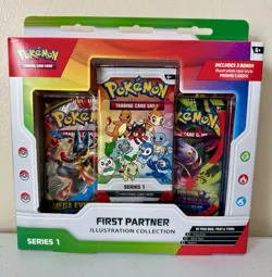 First Partner Illustration Collection (Series 1) Pokemon TCG-NEW FACTORY SEALED - Image 1