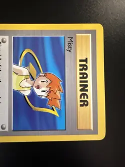 Misty 102/132 Gym Heroes 1st Edition Rare Trainer Regular Pokemon - Image 3