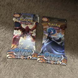 Pokemon Steam Siege Booster Pack English Gardevoir 10 Cards Trading Card Game - Image 1