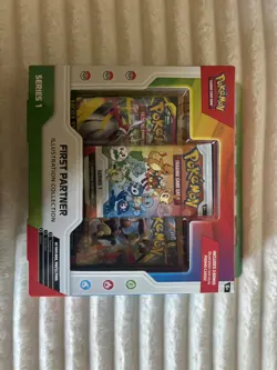Pokemon TCG First Partner Illustration Collection Series 1 New Sealed - Image 1