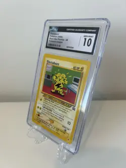 CGC 10 Electabuzz #46 Black Star Promos Pokemon League 2000 - Image 2