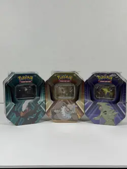 Pokemon Triple Whammy Tins x4 + X1 Xerneas Tin + X3 Surging Sparks & X2 Mini PF - Image 2