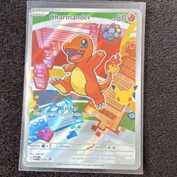 Pokemon TCG Charmander 038 Me Mega Evolution Promo Holo Basic 80 HP English 2026 - Image 1