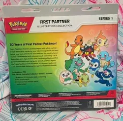 Pokemon Mega Evolution First Partner Illustration Collection Box Series 1 Sealed - Image 2