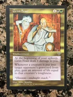MTG Grim Feast x1 Mirage NM, Magic the Gathering - Image 1