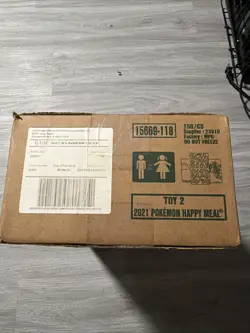POKEMON MCDONALD'S SEALED CASE (2021) 150 BOOSTER PACKS 25TH ANNIVERSARY TOY 2 - Image 3
