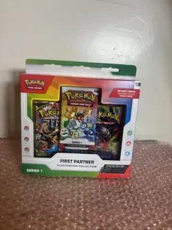 Pokemon TCG First Partner Illustration Collection Series 1 Sealed - Image 1