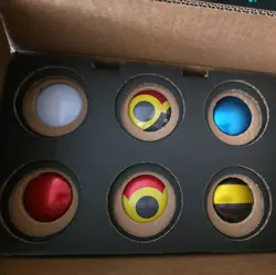 6 x Pokemon TCG Pokeball Tins - 18 Booster Packs Factory Sealed Costco In hand - Image 2