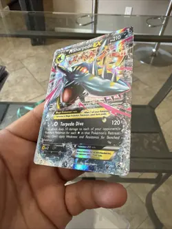 Pokemon TCG M Sharpedo EX XY200 Promo Card Black Star Promos NM - Image 4