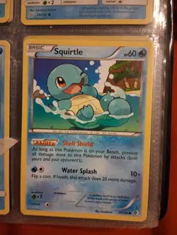Pokemon TCG Mixed Card Lot Of 9 Squirtle, Psyduck, Frogadier, Froakie, Snorunt - Image 2