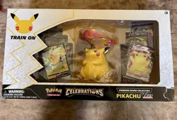 Pokemon TCG Celebrations Premium Figure Collection Pikachu VMAX Box 820650809408 - Image 1