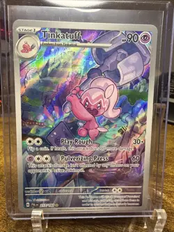 Pokemon TCG Tinkatuff Scarlet & Violet Paldea Evolved Holo Card 217/193 - Image 1