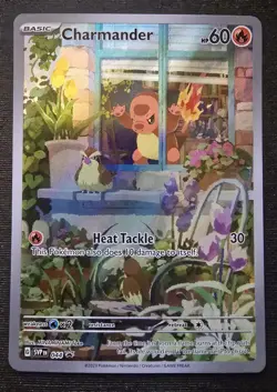 Pokemon TCG Obsidian Flames Charmander Promo Card SVPEN044 - Image 1