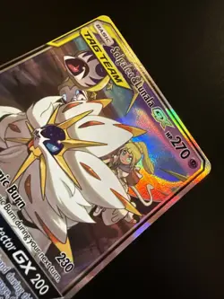 Solgaleo & Lunala GX 75/236 Cosmic Eclipse Holo Tag Team Pokemon - Image 3