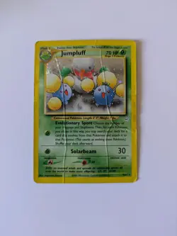 Jumpluff 9/64 Holo Rare Neo Revelation Pokemon Unlimited Holo Damaged - Image 1