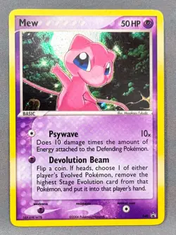 LP Mew 040 Nintendo Black Star Promo Pokemon Masakazu Fukuda - Image 1