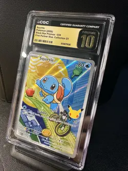 CGC Pristine 10 Pokemon Black Star Promos 037-039 Holo 3-Card Lot - Image 3