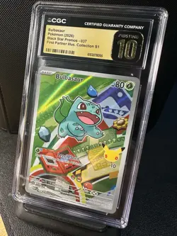 CGC Pristine 10 Pokemon Black Star Promos 037-039 Holo 3-Card Lot - Image 4