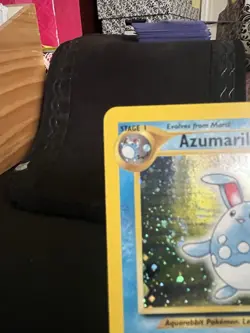 Pokemon Azumarill Neo Genesis Holo Rare Unlimited 2/111 2000 70 HP English - Image 2