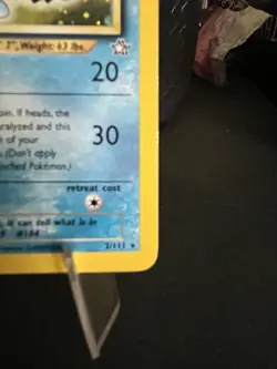Pokemon Azumarill Neo Genesis Holo Rare Unlimited 2/111 2000 70 HP English - Image 4