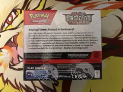 Pokemon TCG Scarlet & Violet - Obsidian Flames Booster Box - 36 Packs 820650863745 - Image 3