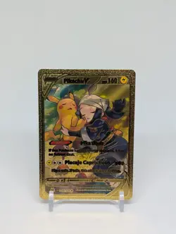 Pokemon🔥PIKACHU V TG05/TG30🔥GOLD FOIL Custom Card🔥Lost Origin🔥Collectible🔥 - Image 1