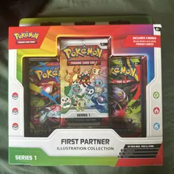 Pokemon First Partner Illustration Collection Box Series 1 Sealed New - Image 1