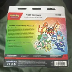 Pokemon First Partner Illustration Collection Box Series 1 Sealed New - Image 3