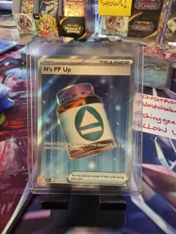 N’s PP Up 262/217 Ultra Rare Full Art Ascended Heroes Pokemon TCG NM - Image 1