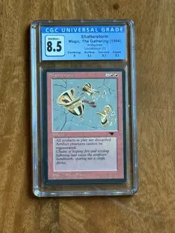 Antiquities Shatterstorm U1 R Magic The Gathering MTG CGC 8.5 - Image 1