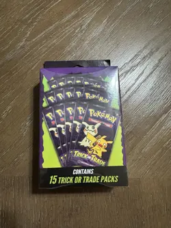 Pokemon Trick or Trade Booster Pack Box - 15 Packs - 2025 NEW Sealed Box 820650855306 - Image 1