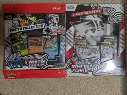 Pokemon 2: 1 Black Bolt 1 White Flare Poster Binder Collection Sams Club Bundle - Image 2
