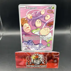 Pokemon Exeggcute Illustration Rare Scarlet & Violet Surging Sparks 192/191 - Image 1