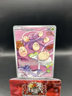 Pokemon Exeggcute Illustration Rare Scarlet & Violet Surging Sparks 192/191 - Image 2