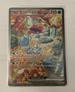 Keldeo ex 167/086 Sv: White Flare Special Illustration Rare Holo Full Art - Image 1