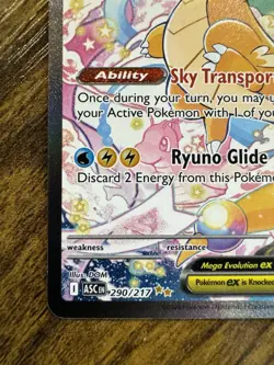 Pokemon TCG Ascended Heroes Mega Dragonite ex Sir 290/217 - Image 5