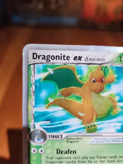 Pokemon Dragonite ex 91/101 Dragon Frontiers + Gengar Reverse Holo HP/DMG - Image 3