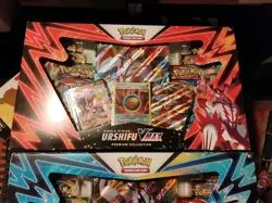 New Pokemon Rapid Strike & Single Strike Urshifu VMAX Premium Box Red and Blue - Image 2
