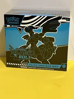 ⚫ Pokemon Black Bolt Elite Trainer Box ETB - Factory Sealed NEW - Image 1