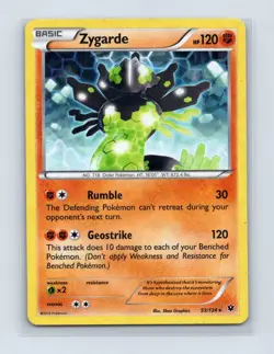 Zygarde (XY Fates Collide) 53/124 Holo Holo Rare Deck Exclusives Pokemon LP - Image 1