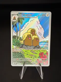 Alolan Dugtrio 208/191 Illustration Rare Surging Sparks Pokemon Near Mint - Image 1