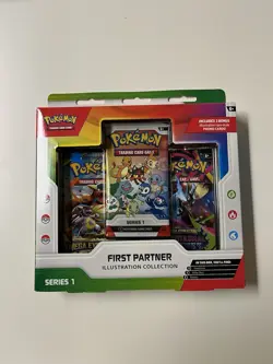 Pokemon First Partner Illustration Collection Sealed Series 1 Pick One - Image 1