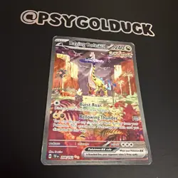 Raging Bolt ex 208/162 Temporal Forces Pokemon Special Illustration Rare Pld B19 - Image 2