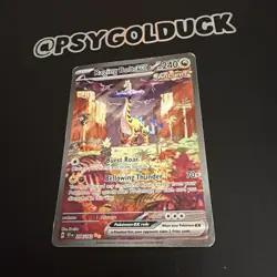 Raging Bolt ex 208/162 Temporal Forces Pokemon Special Illustration Rare Pld B19 - Image 3