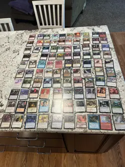 Mtg Rare Lot x100 - Magic The Gathering Rare Card Lot Mtg Rares LP-Played - Image 1