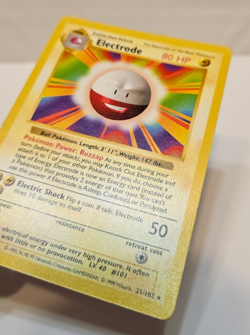 Electrode 21/102 Rare Shadowless Base Set Pokemon 1790 - Image 2